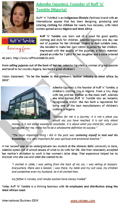 Adenike Ogunlesi (Nigerian Businesswoman)