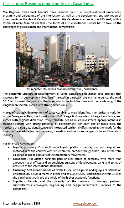 Casablanca Business