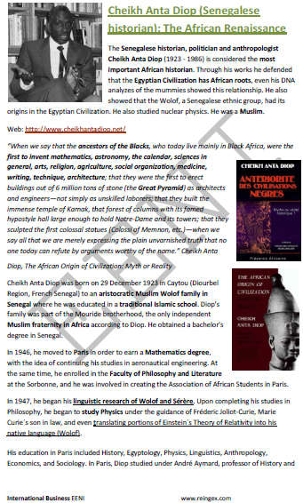 Sheikh Anta Diop (Negritude)