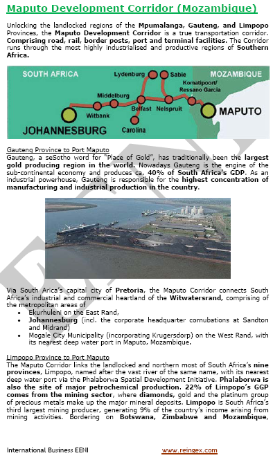 Logistics: Port of Maputo (Mozambique)
