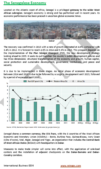 Business in Senegal: one of the less corrupt African Countries, Port of Dakar, Thies