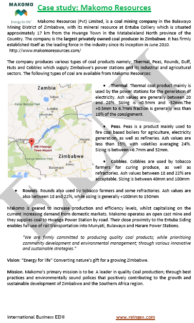 Business in Zimbabwe, Harare, Gold, Copper, Bulawayo. Zimbabwean Foreign Trade