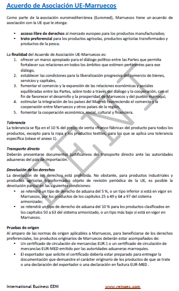 Acuerdo de asociación Unión Europea-Marruecos