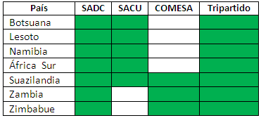 Integración económica en África Austral