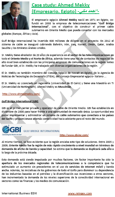 Ahmed Mekky hombre de negocios egipcio