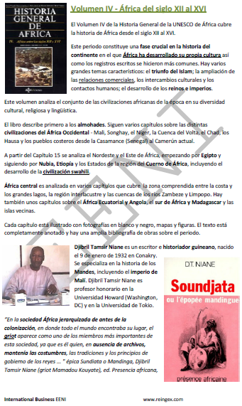 Historia de África siglos XII-XVI