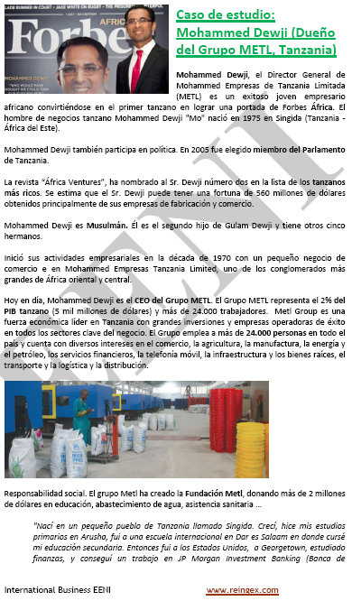 Mohammed Dewji empresario tanzano