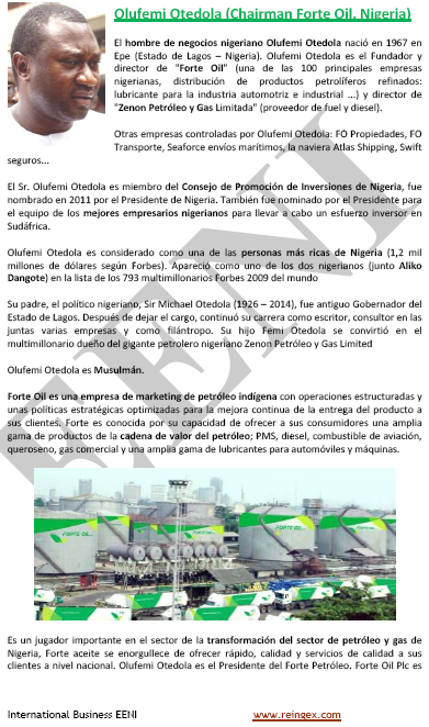 Olufemi Otedola hombre de negocios nigeriano