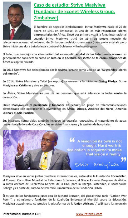 Strive Masiyiwa empresario zimbabuense