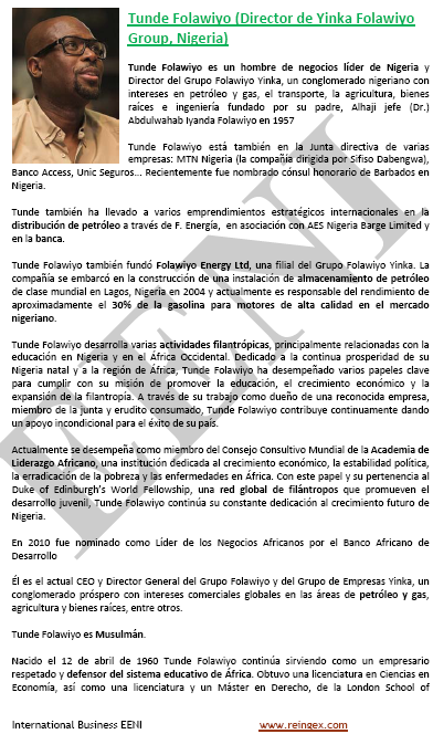 Tunde Folawiyo (hombre de negocios nigeriano)