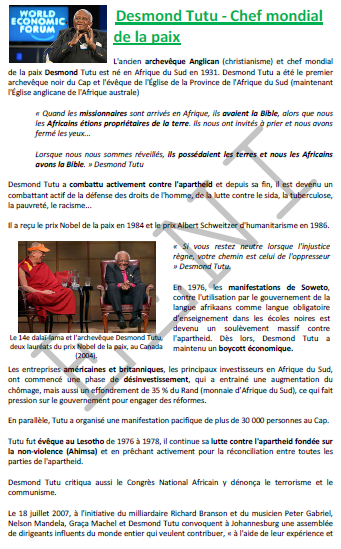 Desmond Tutu, Anglican