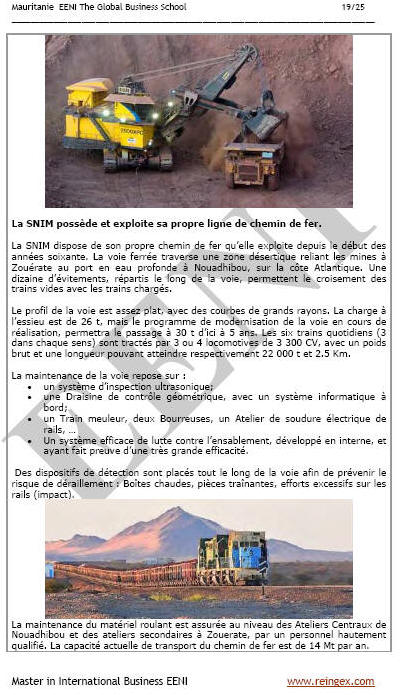 Negocios en Mauritania