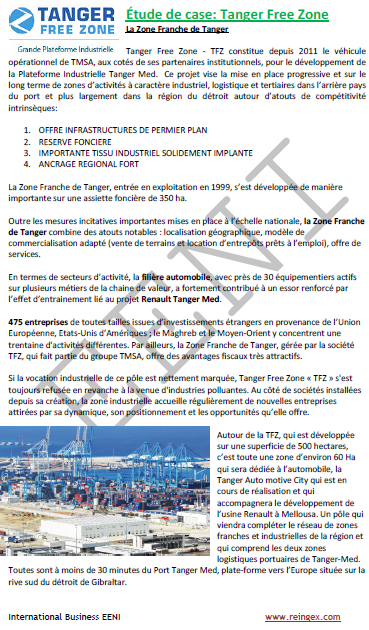 Zone franche de Tanger