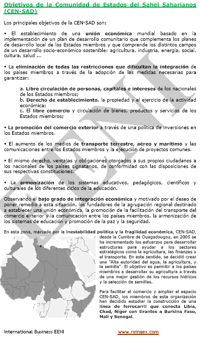 Comunidad de Estados Sahelo-Saharianos (CEN-SAD) Iniciativa Africana de la Gran Muralla Verde