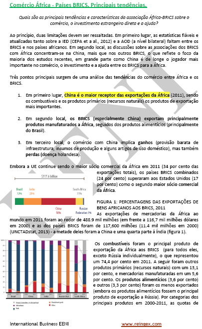 Cooperação África-BRICS (Brasil)