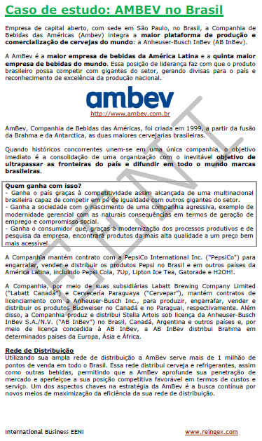 Ambev no Brasil