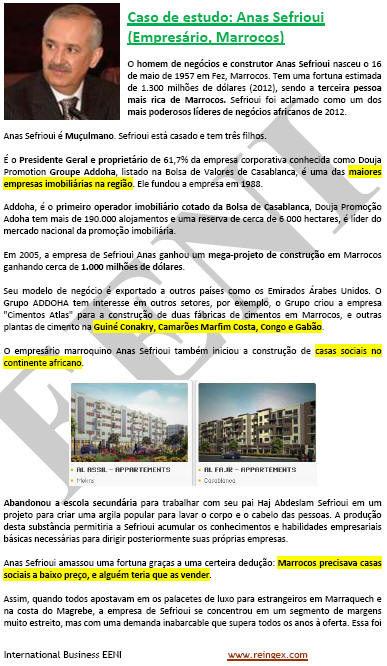 Anas Sefrioui empresário marroquino