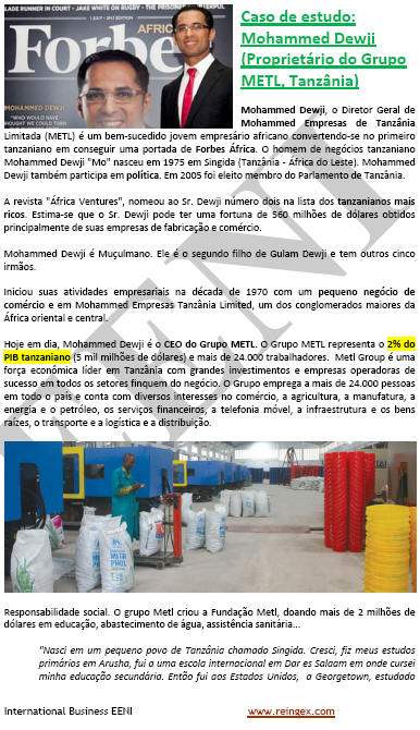 Mohammed Dewji empresário tanzaniano